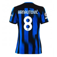 Inter Milan Marko Arnautovic #8 Replica Home Shirt Ladies 2023-24 Short Sleeve
